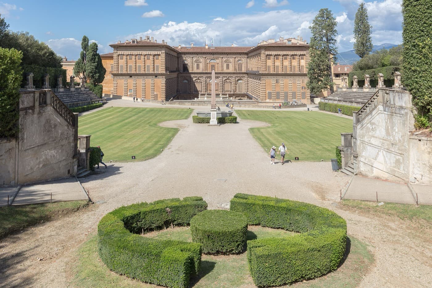 Giardino di Boboli: geometry on the hillside