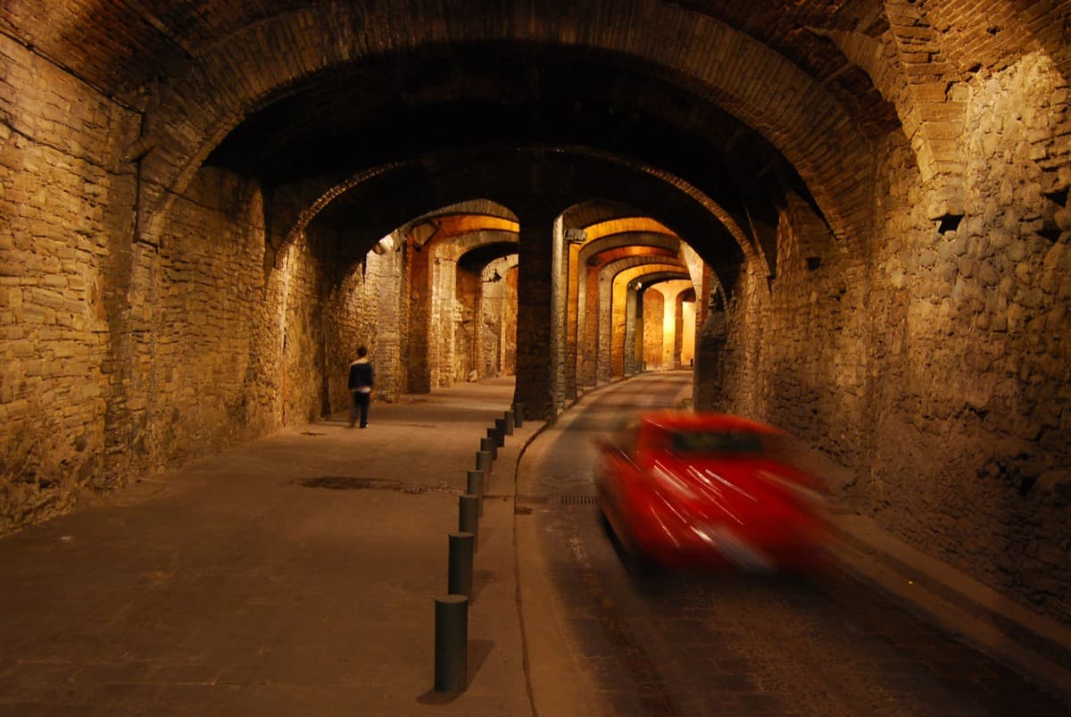 Underground Tunnels Entrance