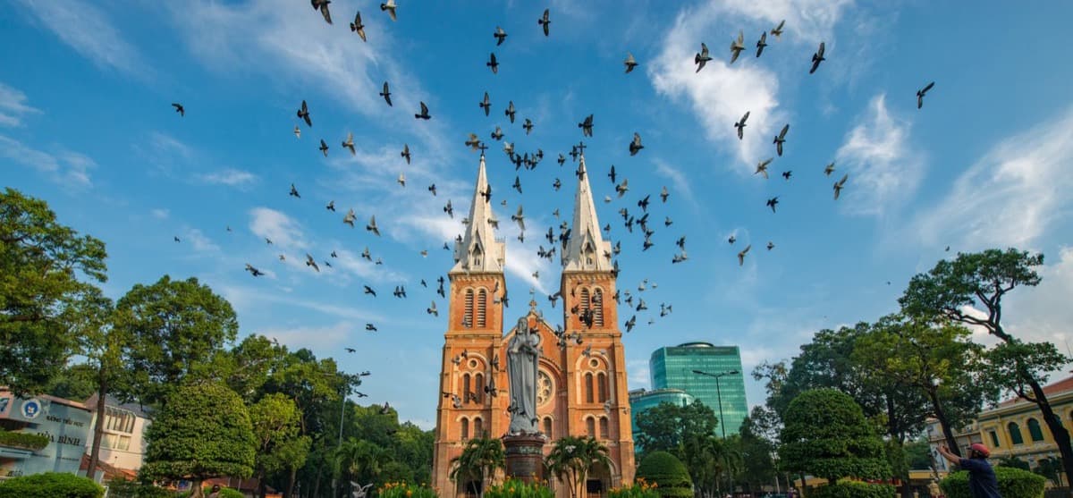 Saigon Notre-Dame Cathedral Square: The Calm Witness