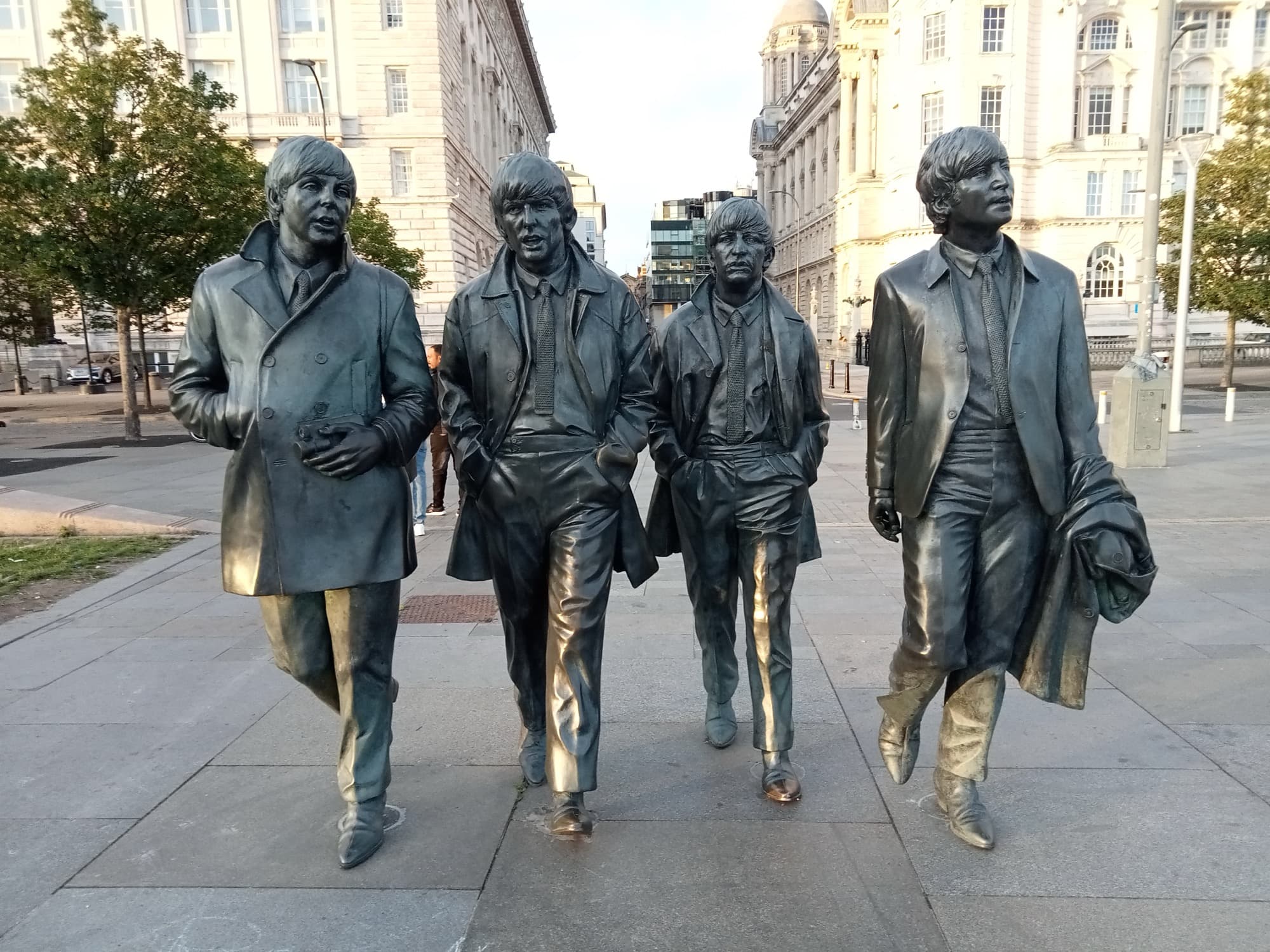 Beatles Statue, Pier Head: The City's Acknowledgement, Fifty-One Years Late