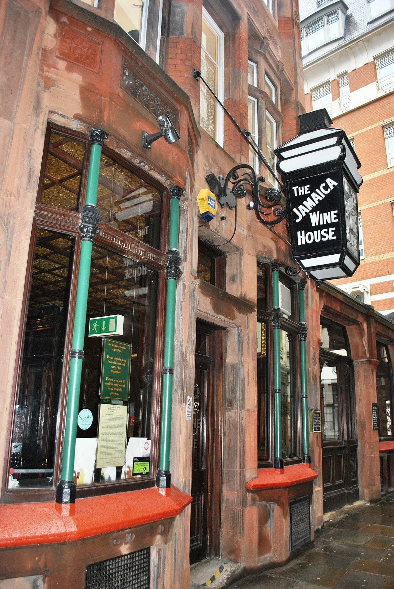 St Michael's Alley: The Coffee House Plaque