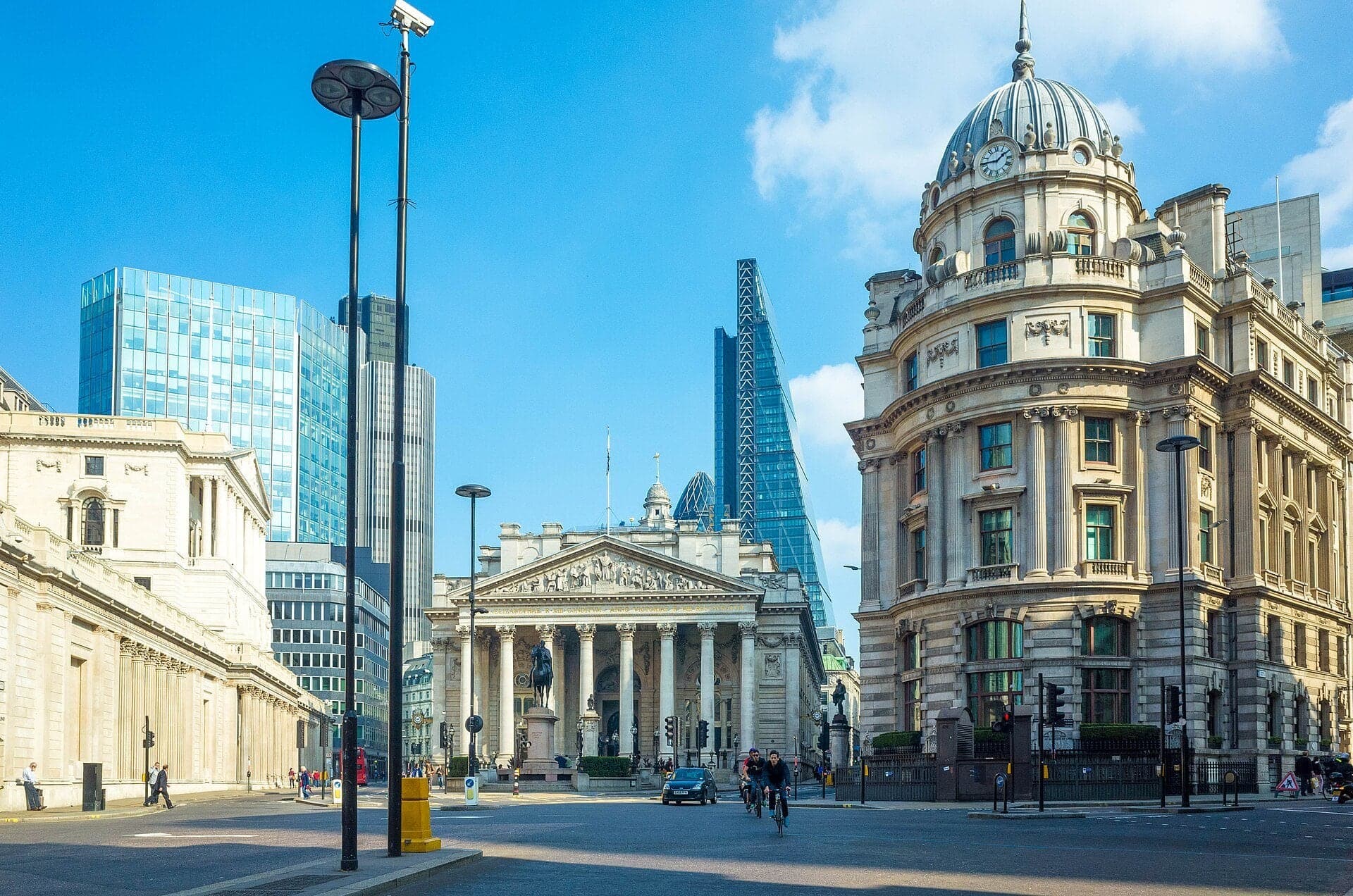 Bank Junction: Three Stone Faces of Money
