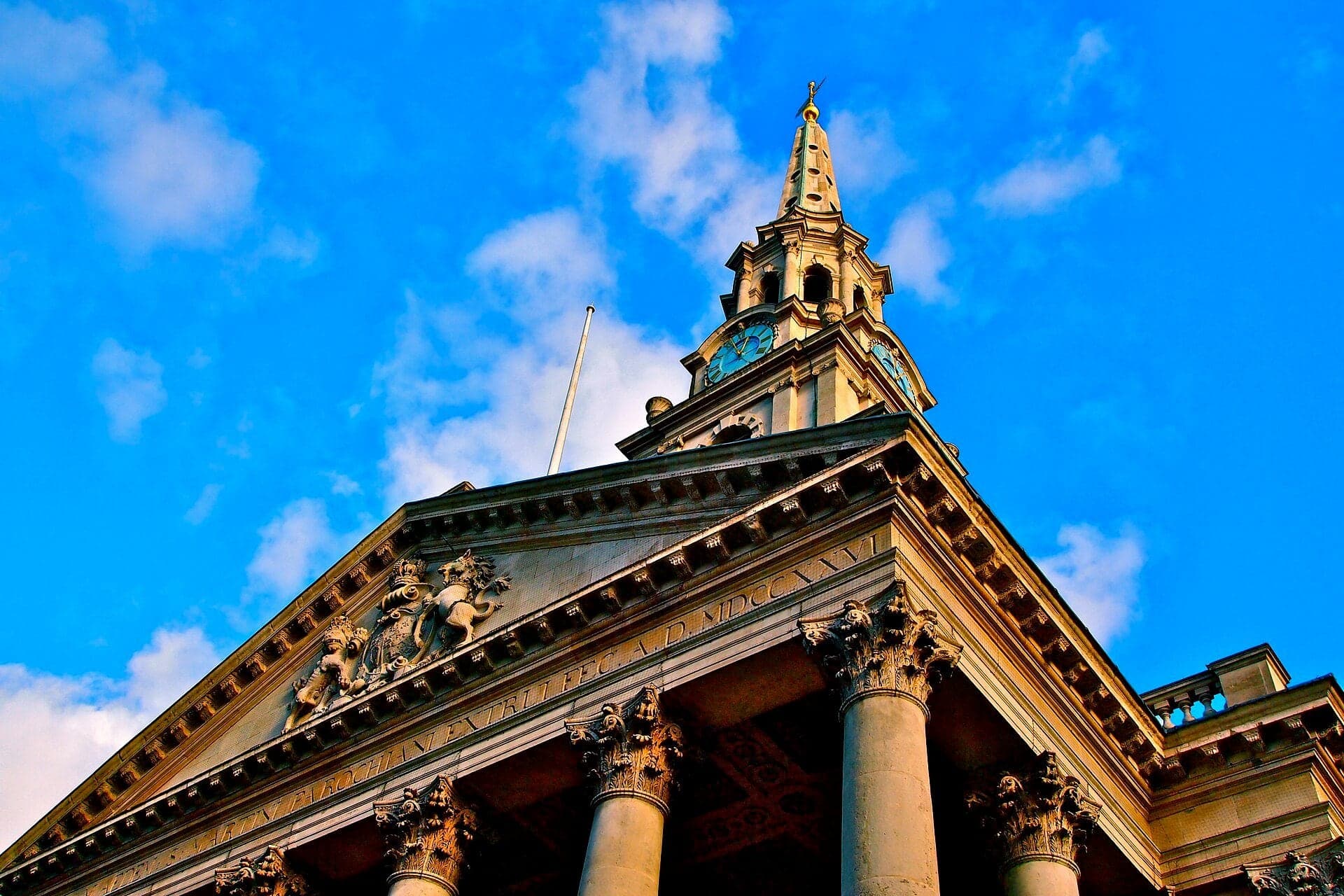 St Martin-in-the-Fields: Temple and Steeple