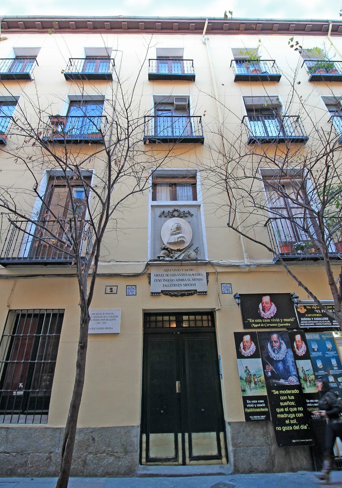 Where Cervantes Died: Calle del León