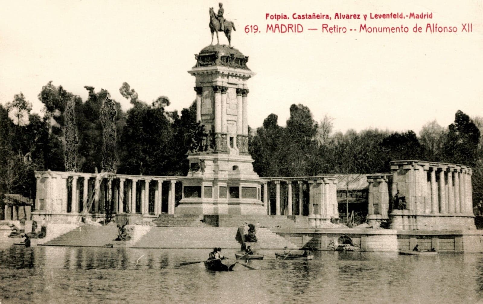 Estanque Grande and Alfonso XII