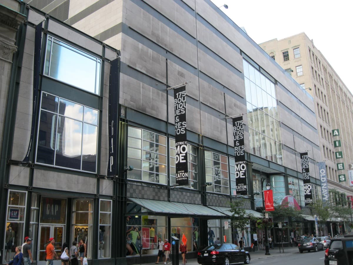 Montreal Eaton Centre: The Network Catches the Street