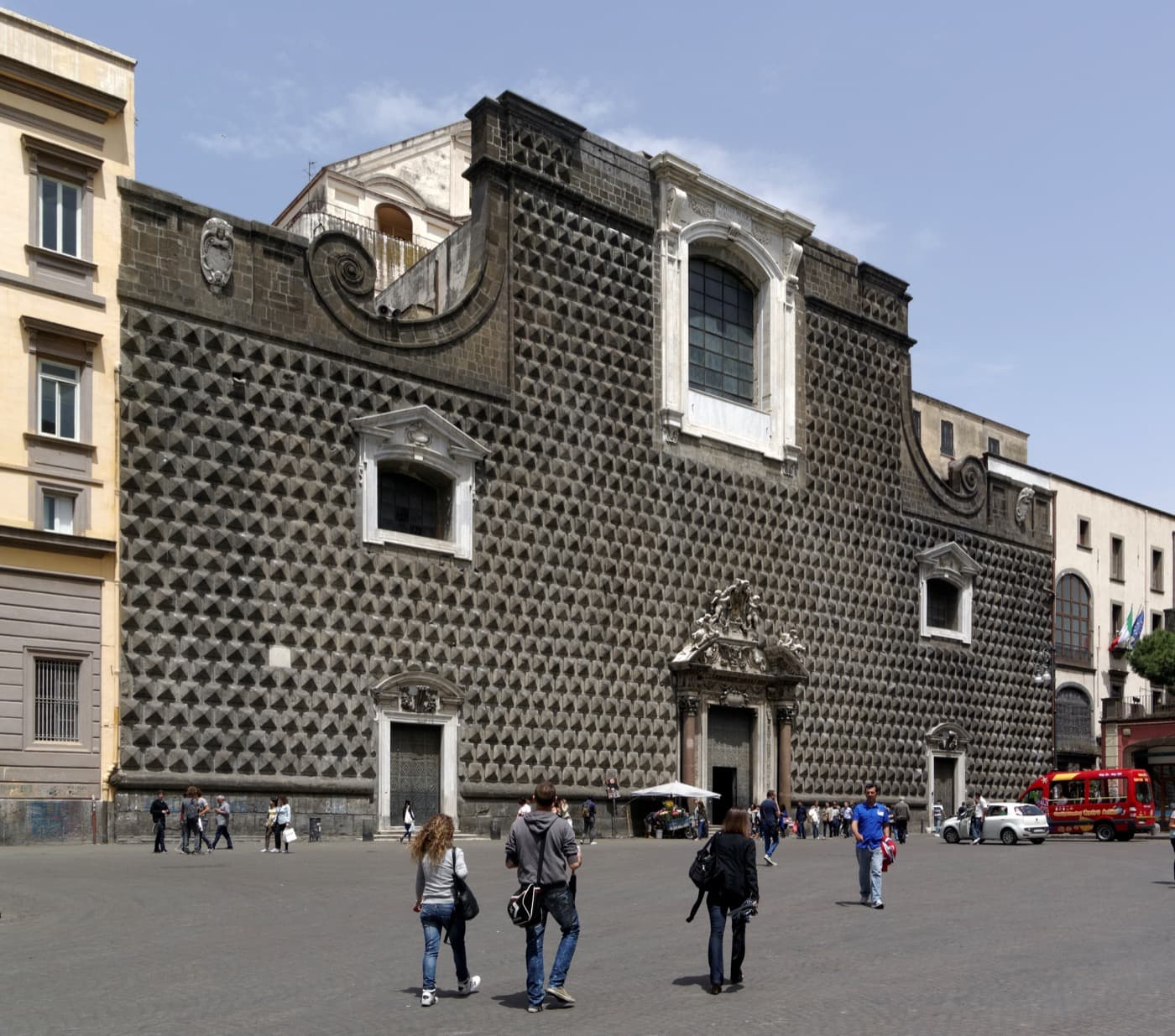 Piazza del Gesu Nuovo: The Palace That Became a Church