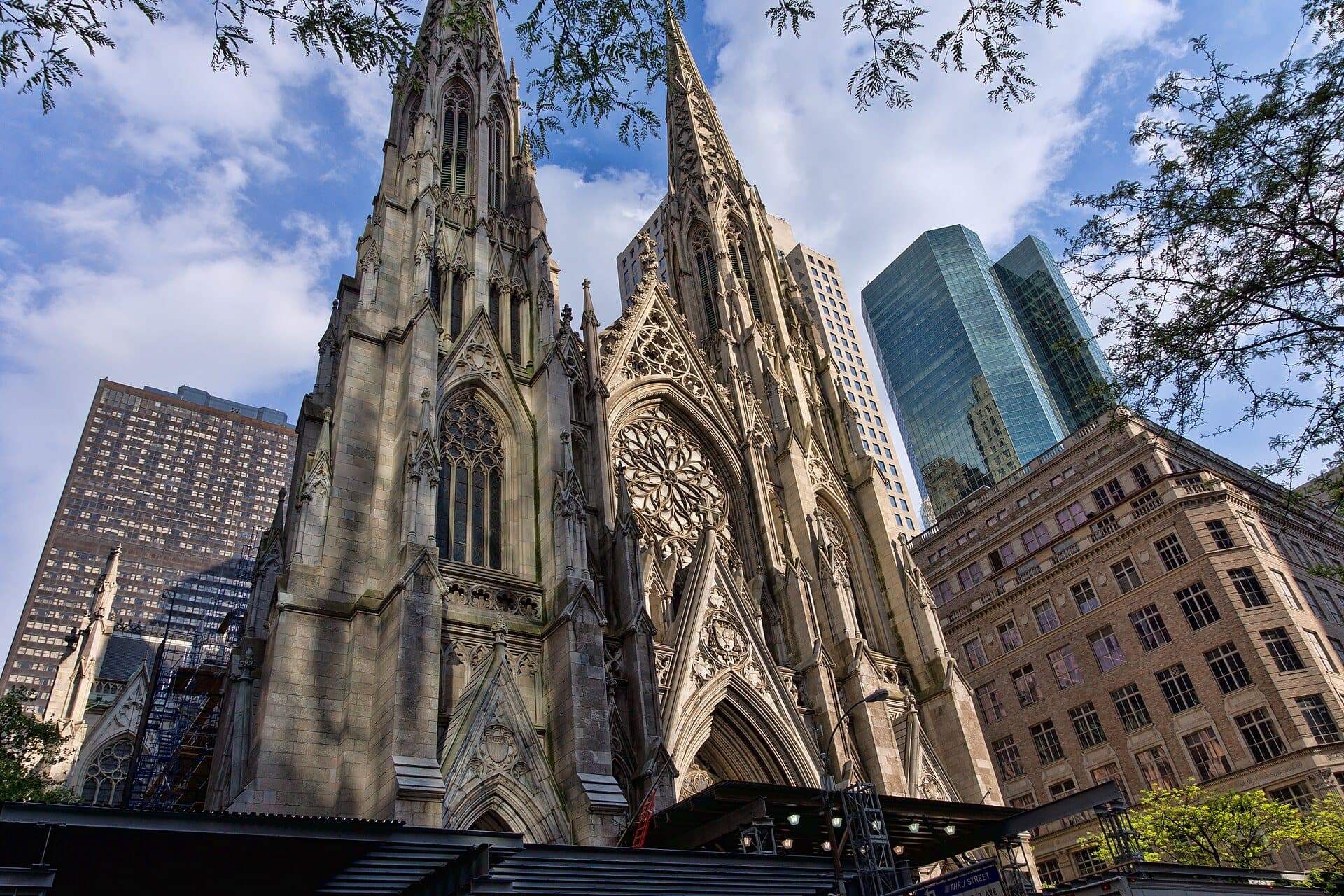 St Patrick's Cathedral: Spires and a Sky for Sale