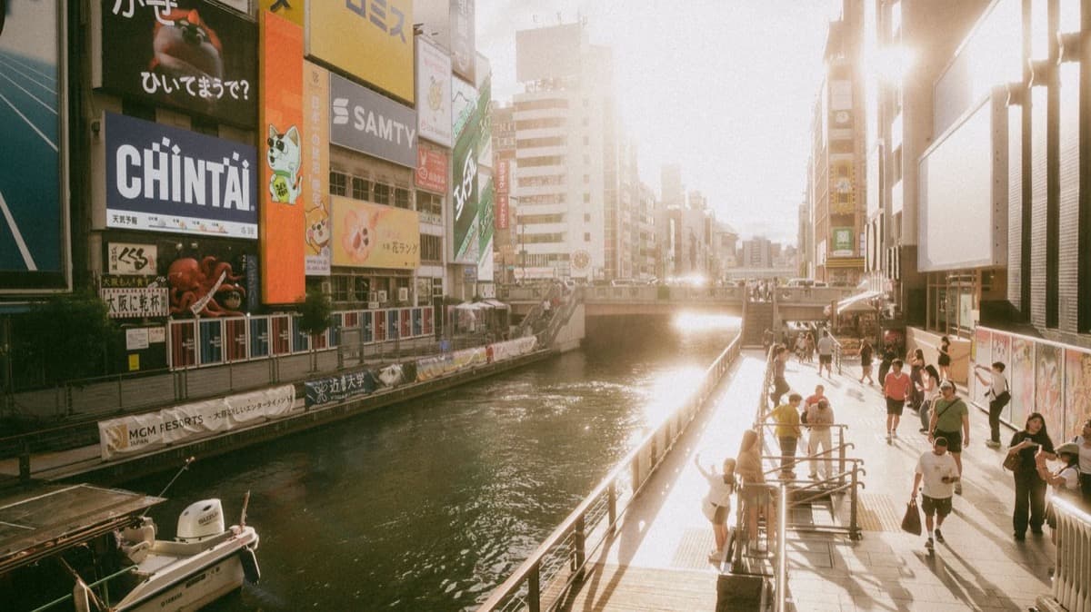 The Dotonbori Canal: Engineered on Purpose