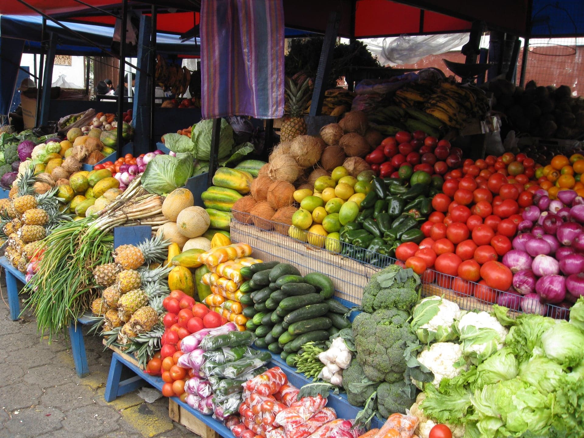 Old 24 de Mayo Blocks: Where the Food Market Stood