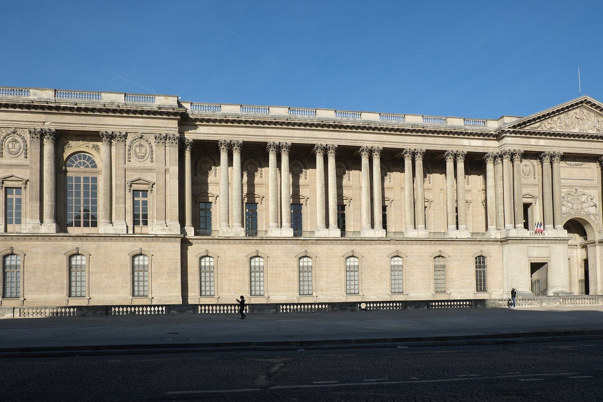Louvre Colonnade: The Front the King Left