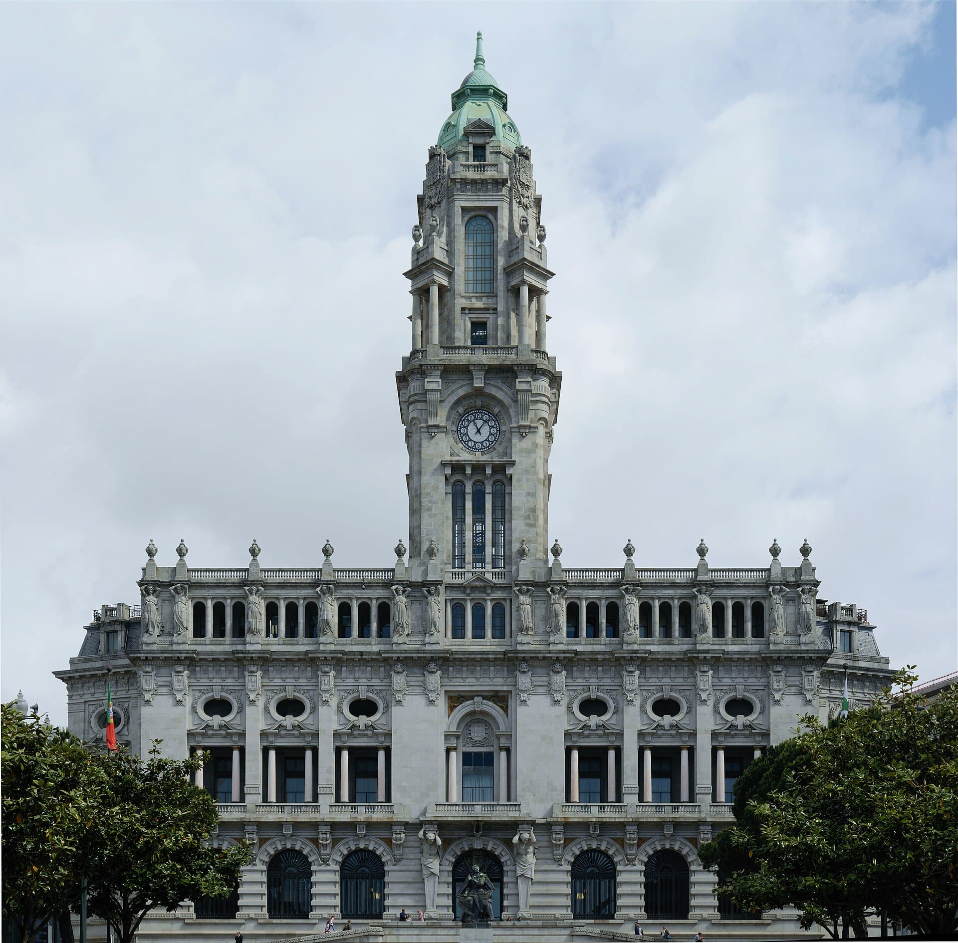 Avenida dos Aliados and the Camara Municipal: The Granite Speaks for Itself