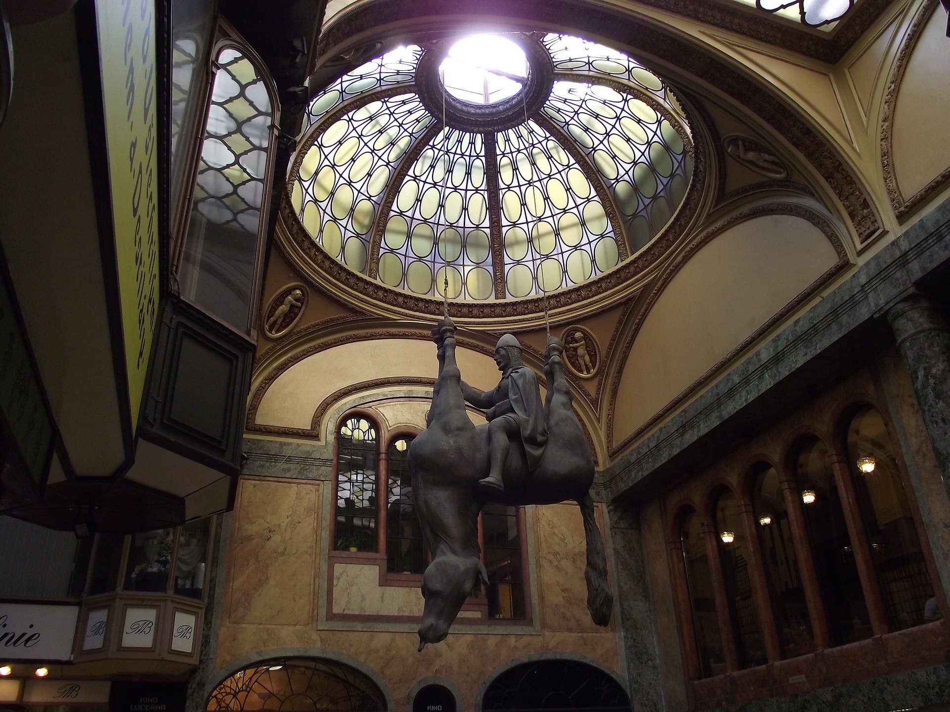 The Lucerna Palace: The Decade's Engineering Nerve