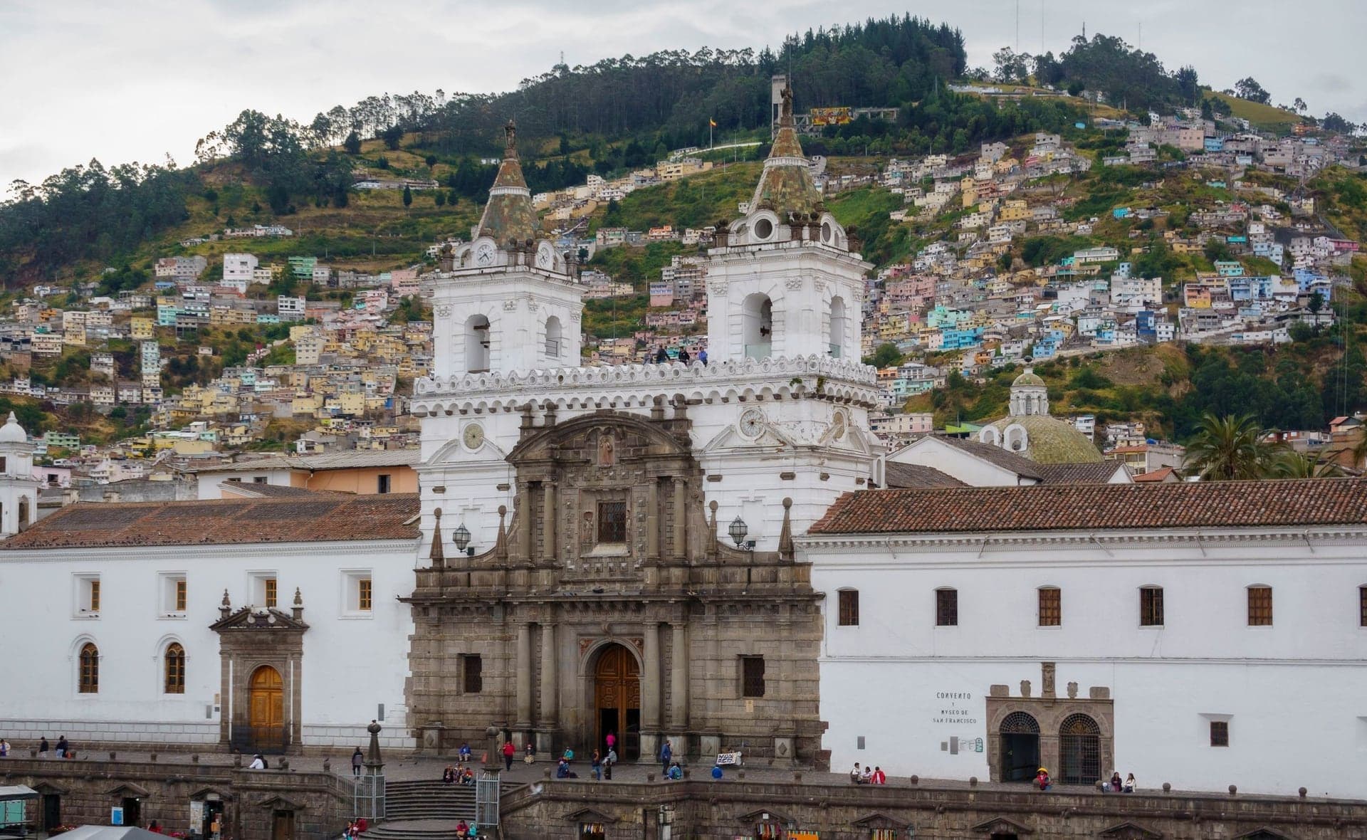 Plaza de San Francisco: A Stair from a Book