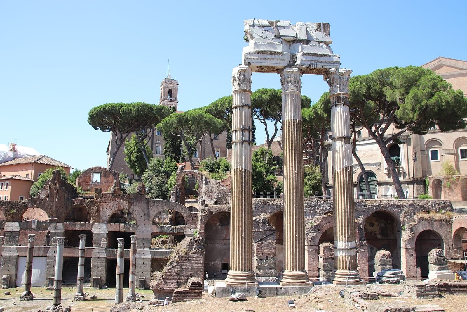Forum of Caesar: A Parade Road Over the Fora