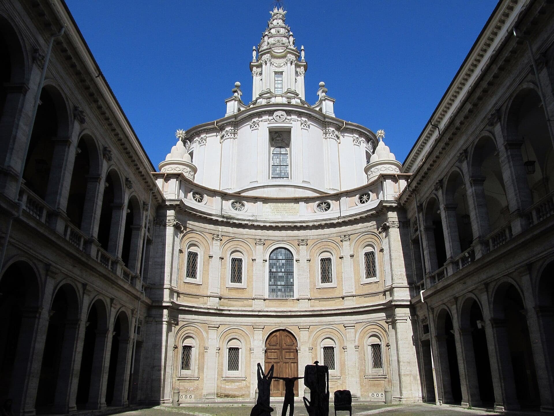 Sant'Eustachio and Sant'Ivo: A Spiral on the Roof