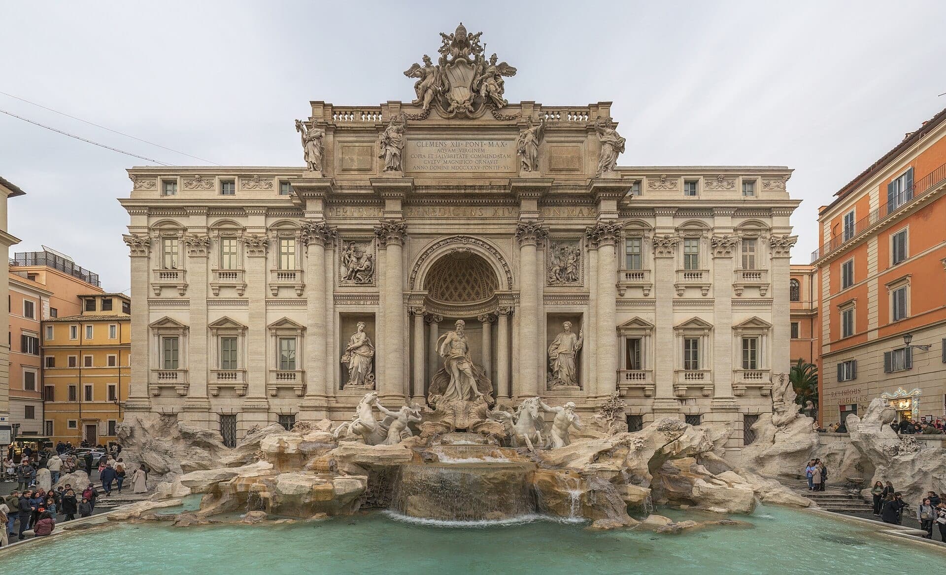 Trevi Fountain: Where the Aqueduct Shows Off