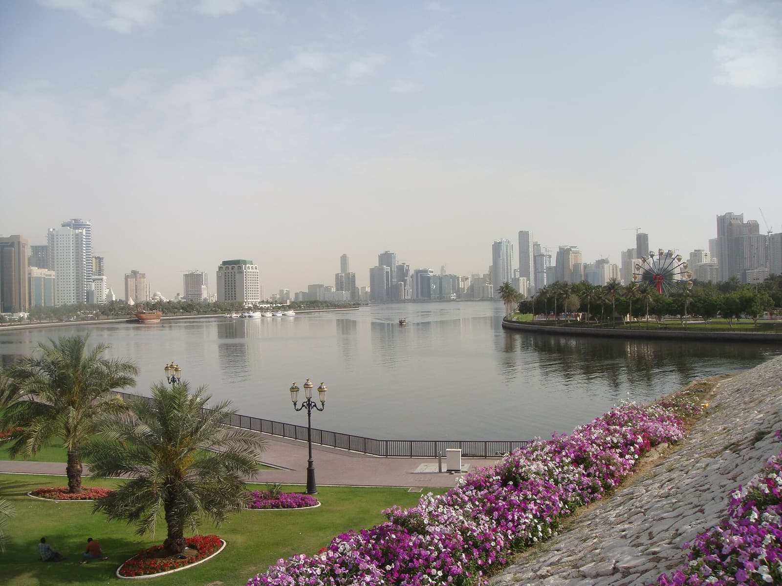 The Buhaira Corniche: Reading All of Sharjah From One Dusk View
