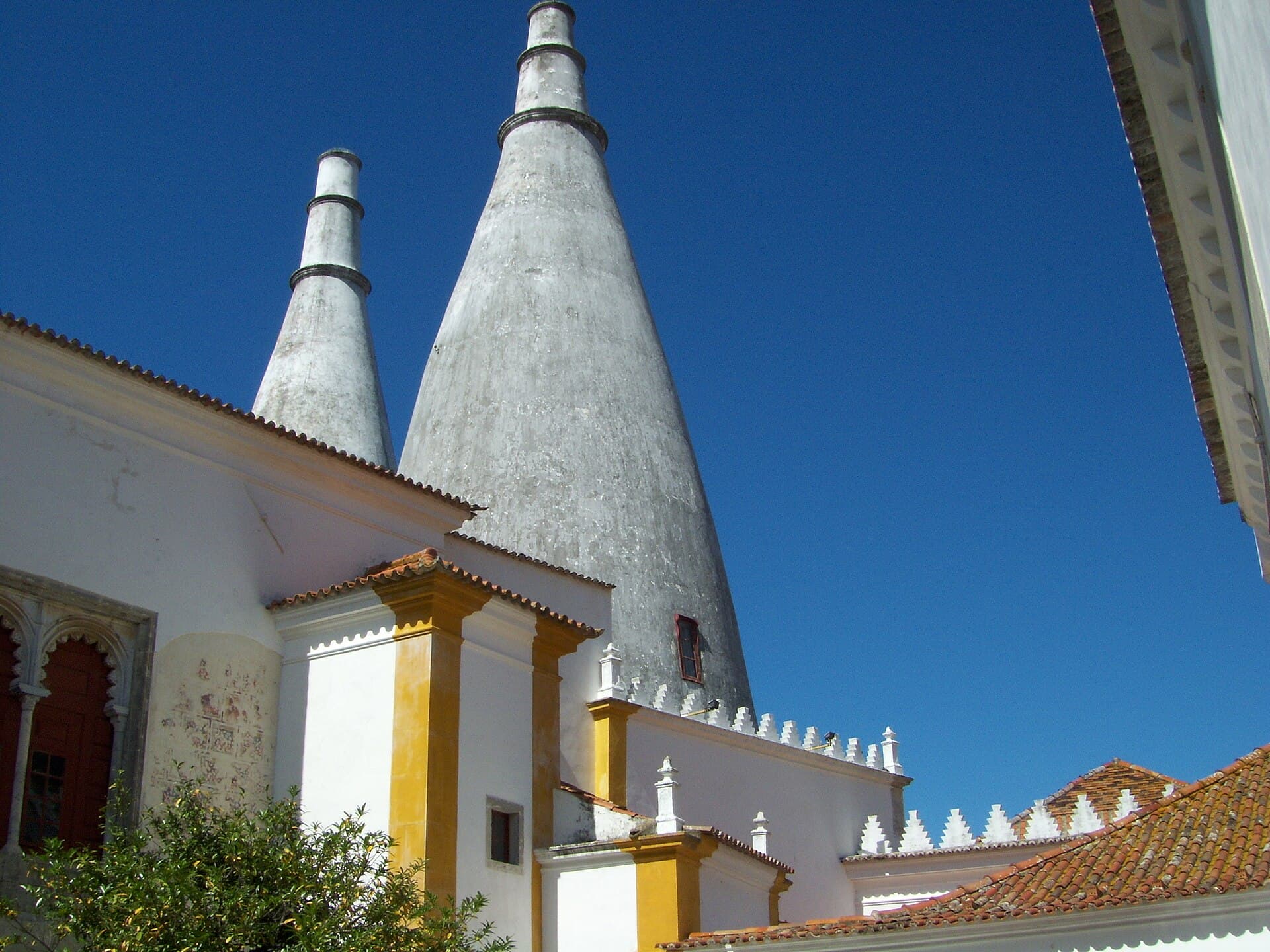 The Twin Conical Chimneys: The Skyline Over the Royal Kitchens