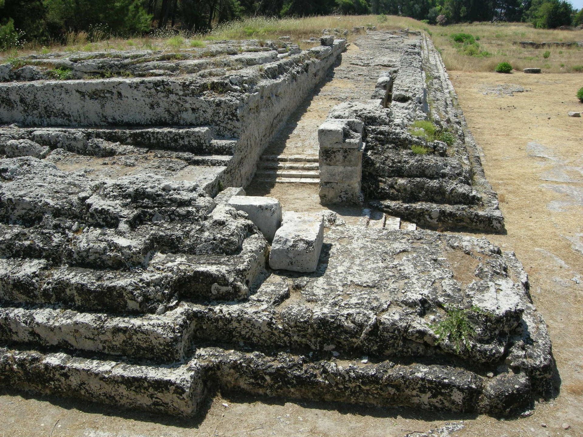 Altar of Hieron II: A Stade of Solid Rock