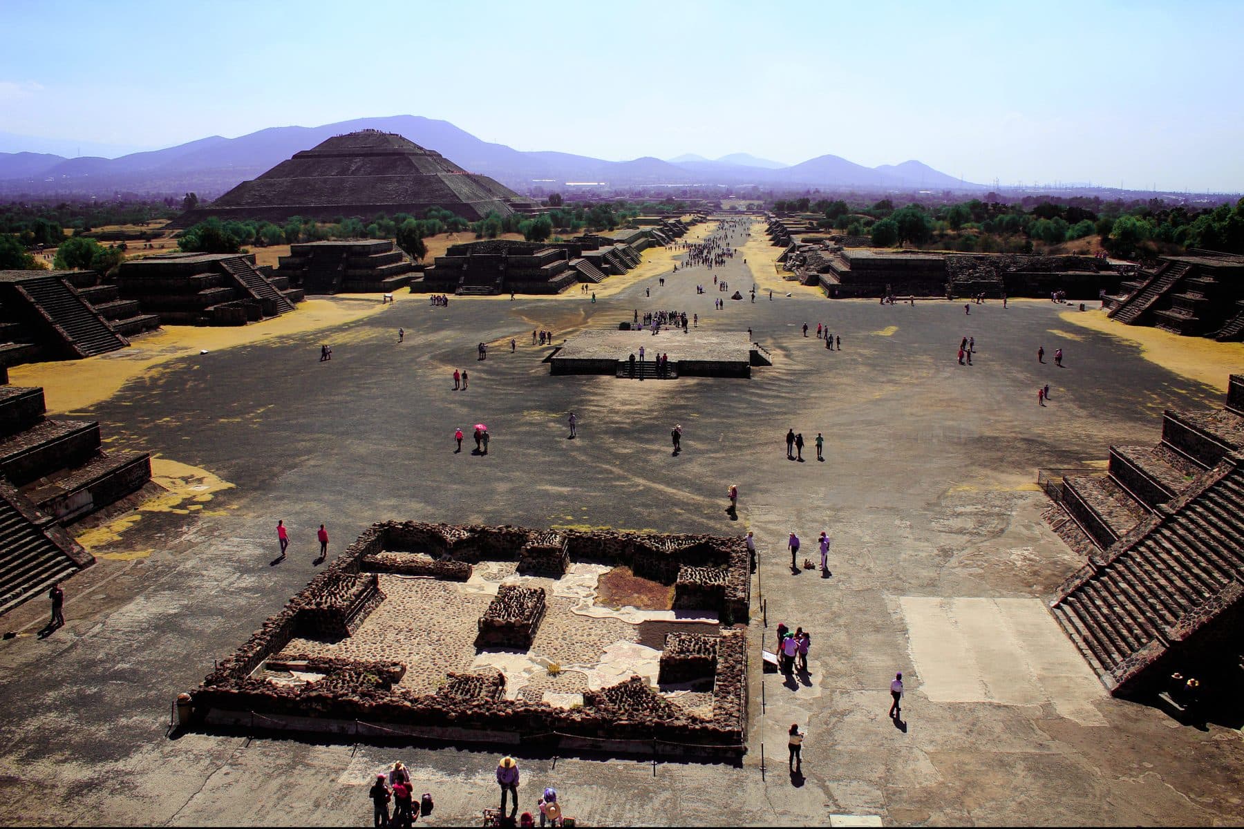 The Avenue of the Dead