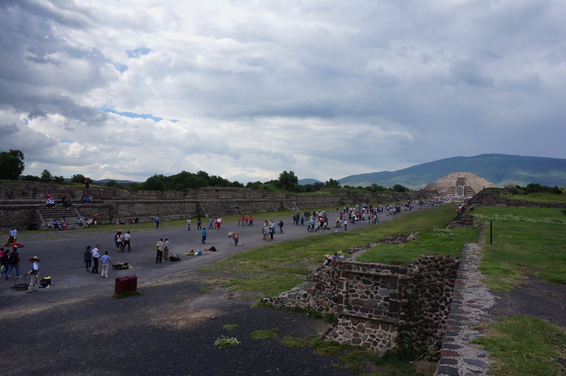 Avenue of the Dead: A Staircase Toward the Mountain