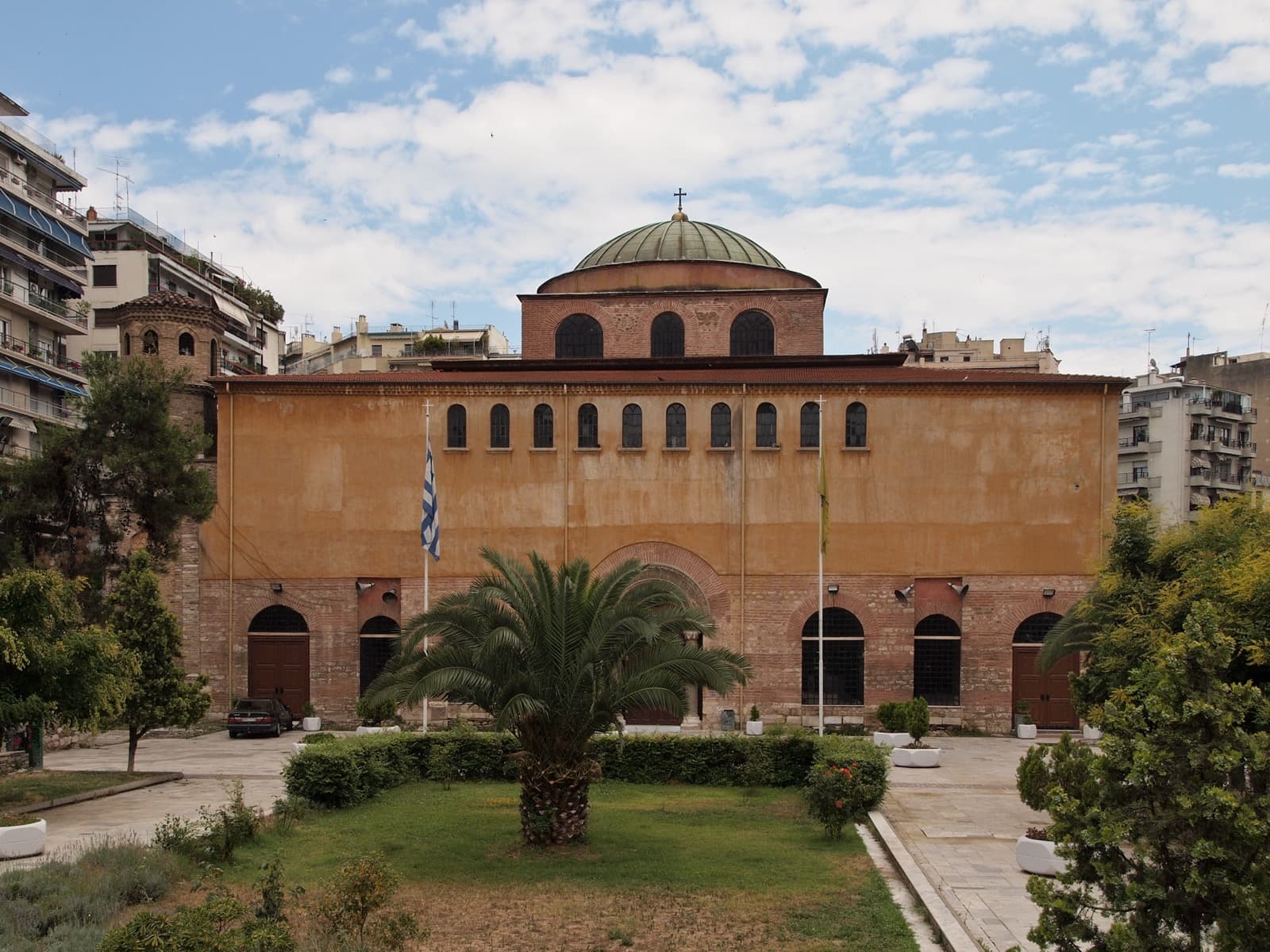 Agia Sophia: a Byzantine dome that was once a mosque
