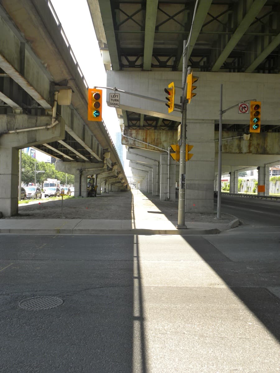 Under the Gardiner Expressway: The Wall the City Built