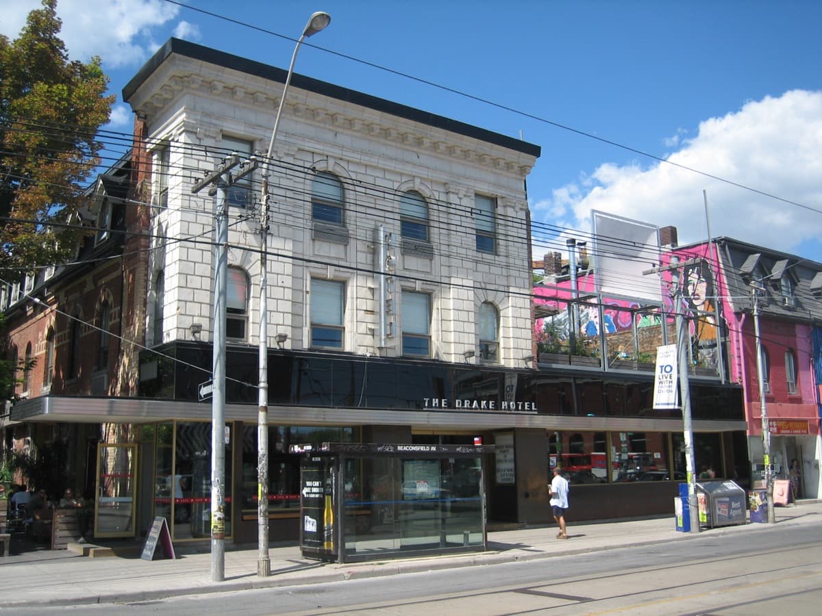 The Drake Hotel: Canada's Most-Cited Gentrification Artifact