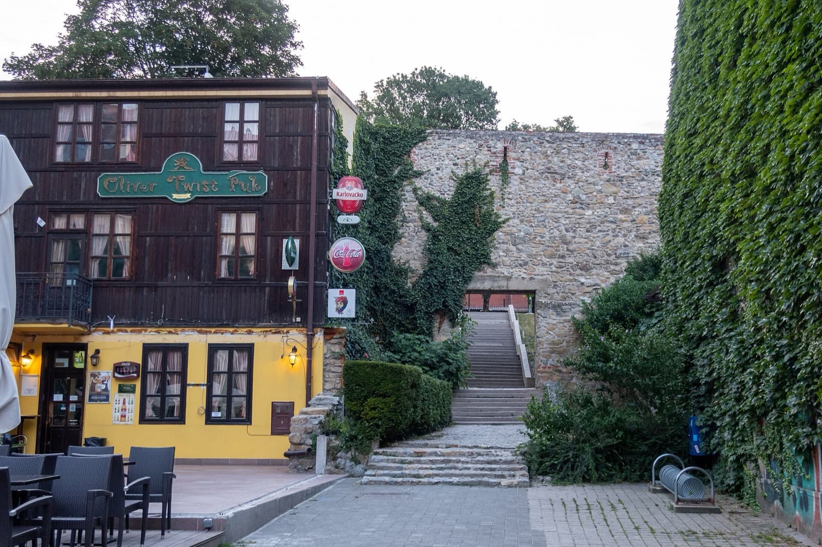 Tkalciceva: a street on a buried stream
