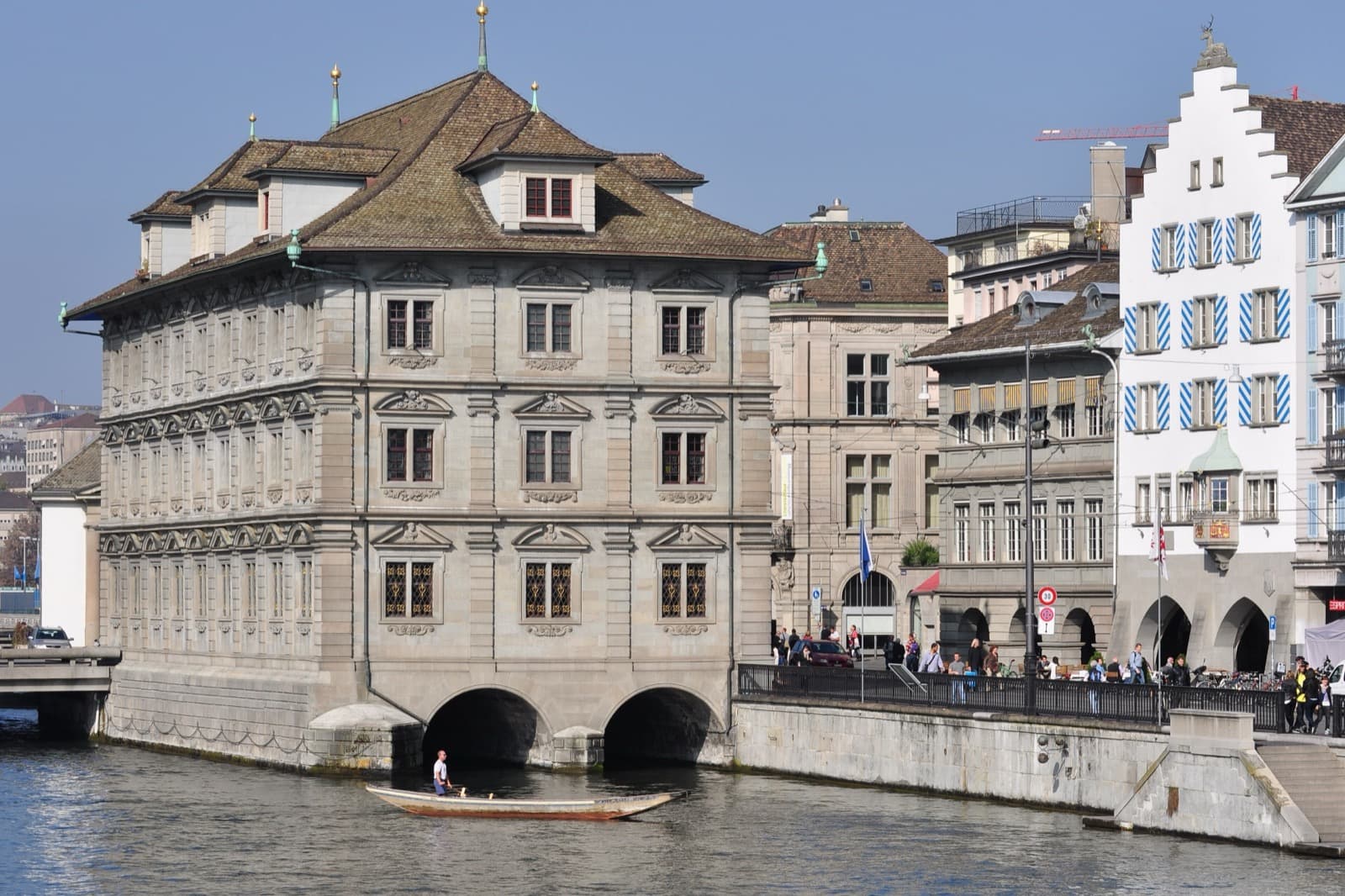 Rathaus: The Council House Standing on the River